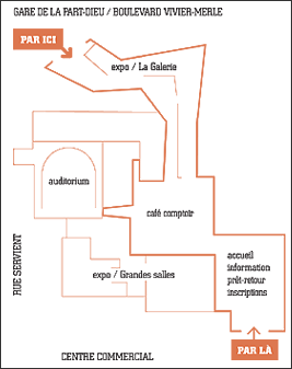 Plan principal de la nouvelle entrée