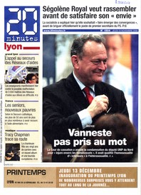 Une de 20 Minutes