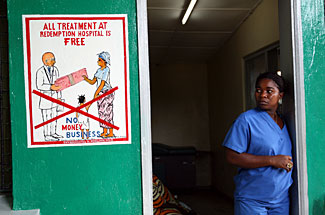 santé gratuite hôpital © OMS