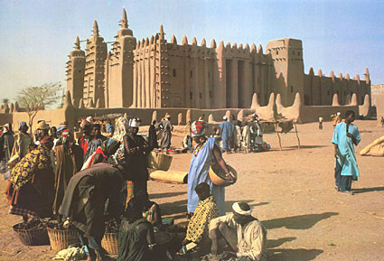 Mosquée de Djénné JPEG - 45.1 ko