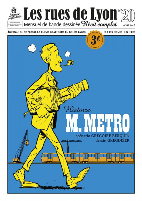 Couverture _Histoire - M. Métro - Numéro 20