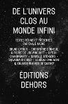 De l'univers clos au monde infini