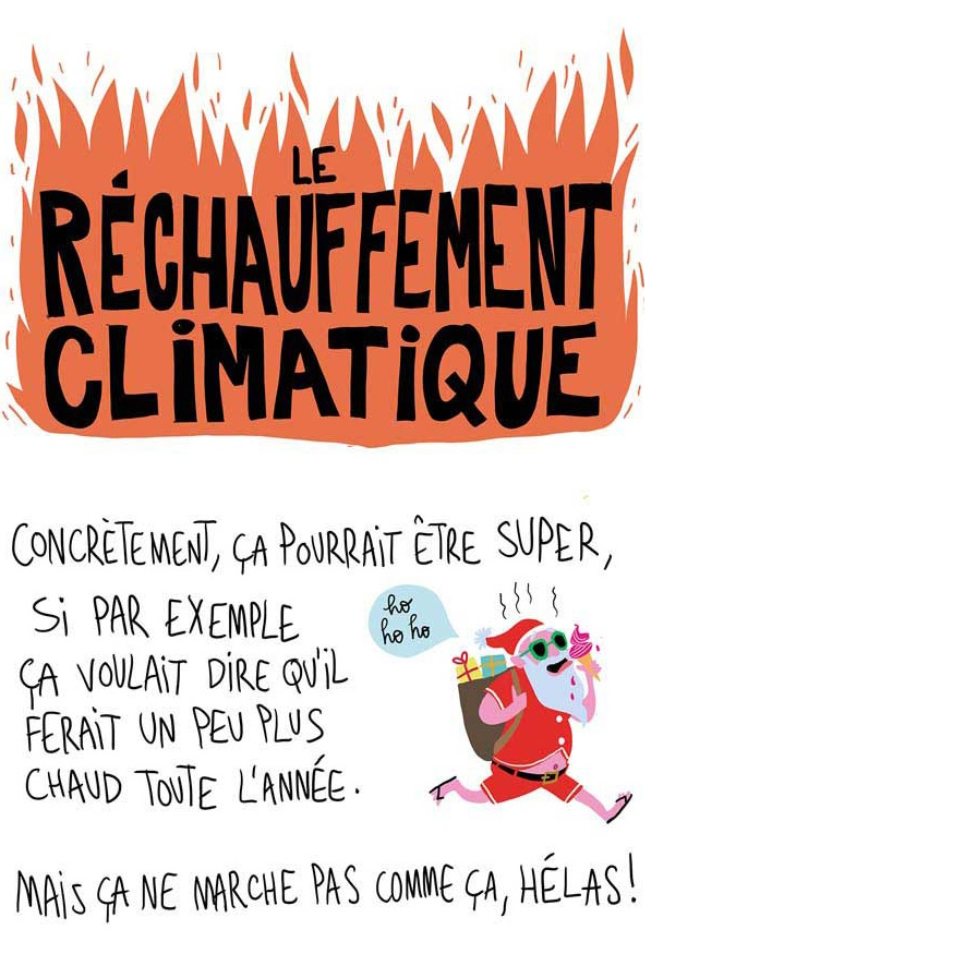 Le réchauffement climatique par Pénélope Bagieu