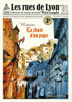 Couverture_Histoire La chute du pape- Numéro 1