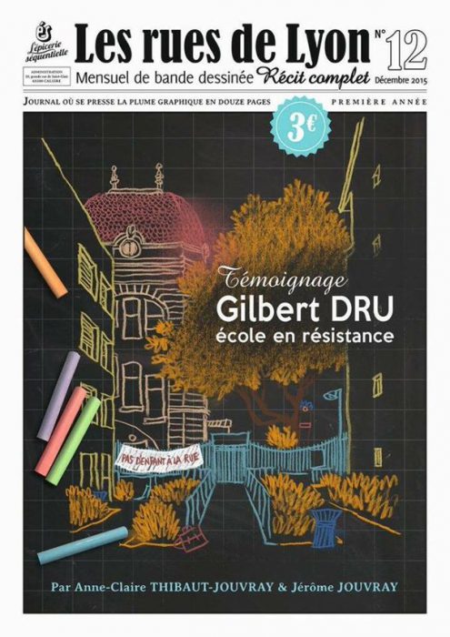 Couverture_Témoignage - Gilbert Dru, école en résistance - Numéro 12