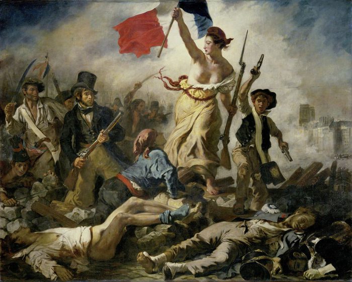 La Liberté guidant le peuple - Eugène Delacroix, 1830