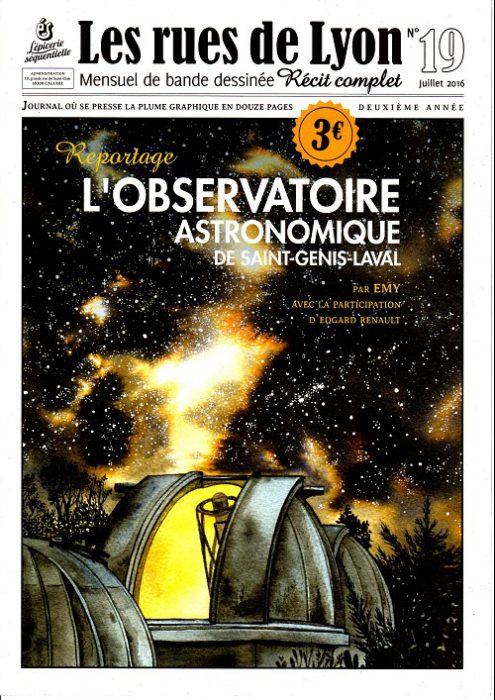 Couverture_Reportage_L'observatoire astronomique de St -Genis-Laval - Numéro 19