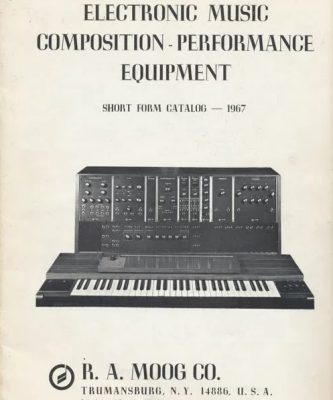 Catalogue de 1967 de Moog Company