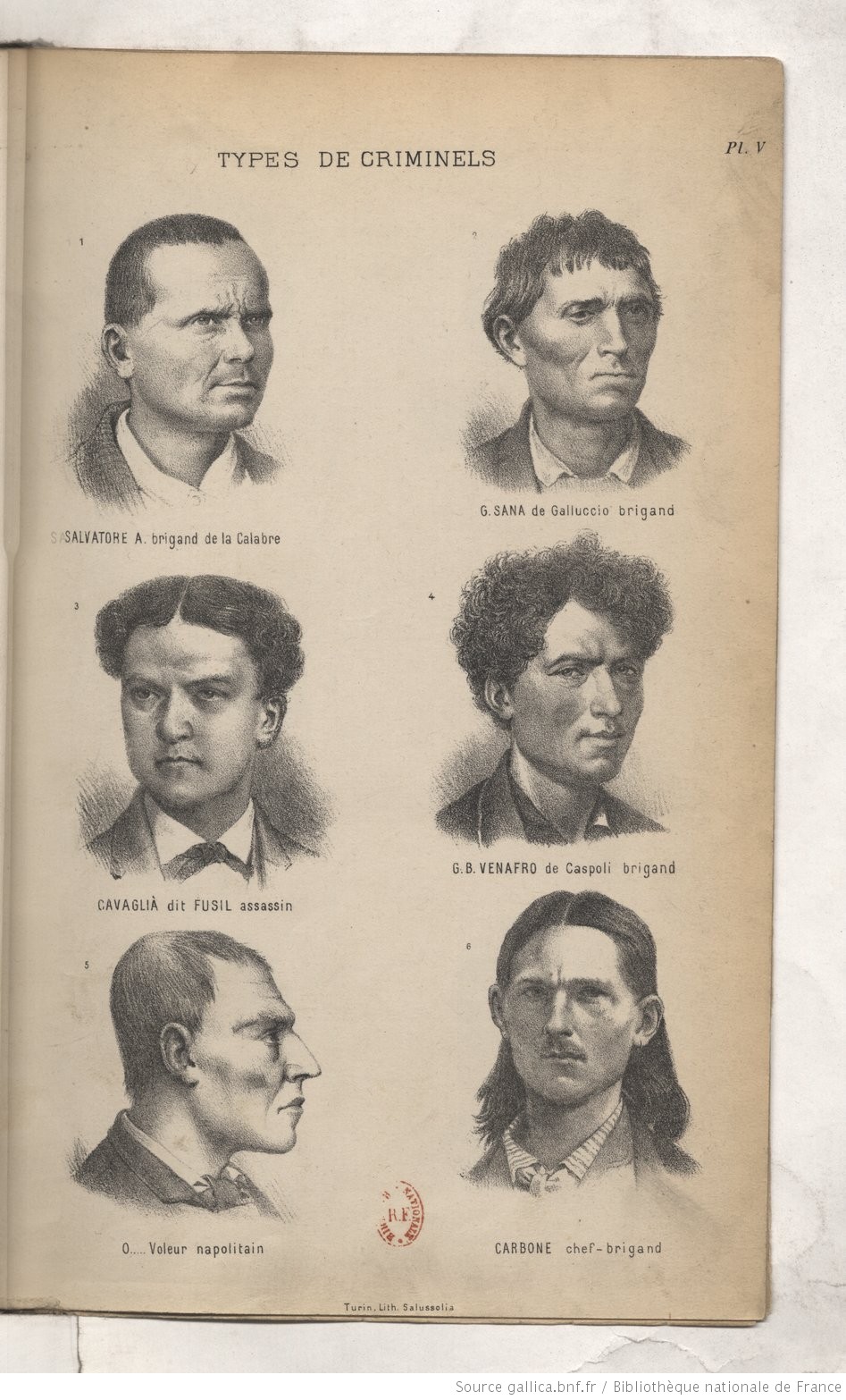 Extrait de L'homme criminel criminelné, fou moral, épileptique étude