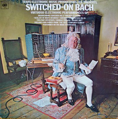 pochette du disque Switched-on-Bach