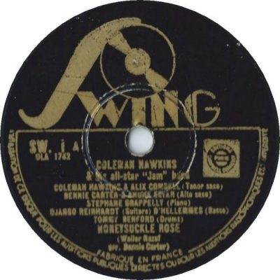 Label de la référence n°1 des disques Swing