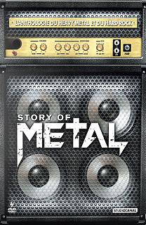 pochette du dvd story of metal