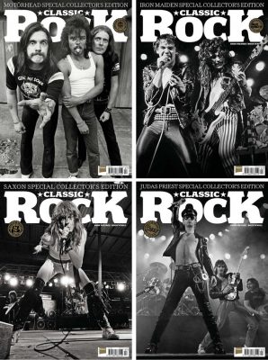 couvertures du magazine classic rock