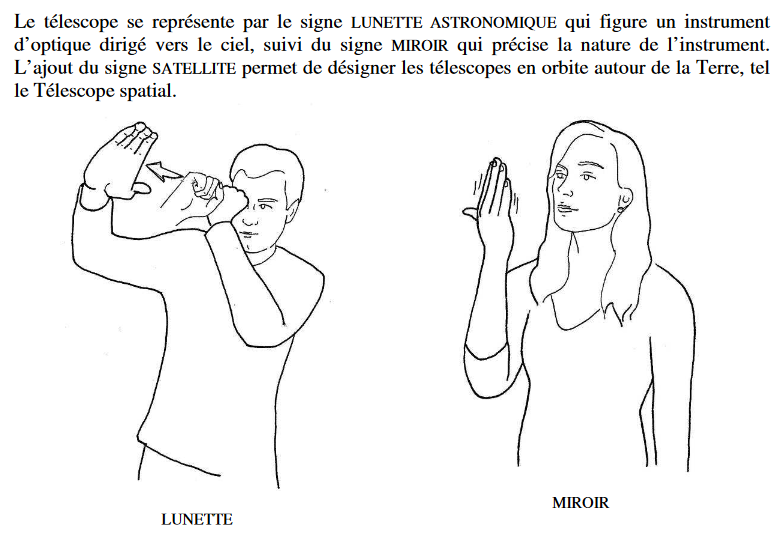 L'astronomie en langue des signes - L'influx L'astronomie en langue des signes - L'influx
