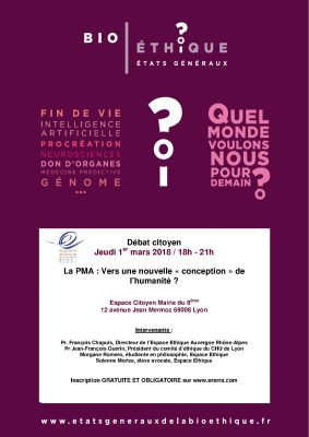 Débat sur la PMA, 1er mars 2018, Lyon