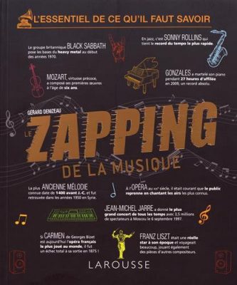 Couverture du livre Le Zapping de la musique de Gérard Denizeau 