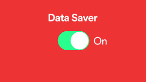 fonction "data saver" activée sur une appli