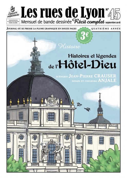 Couverture du numéro 45 sur l'Hôtel-Dieu