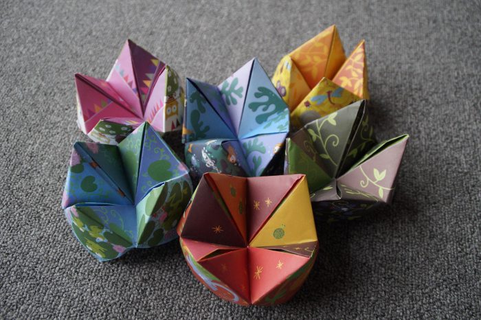 boîtes origami