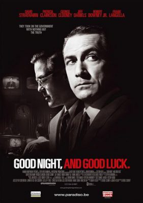 affiche good night, and good luck