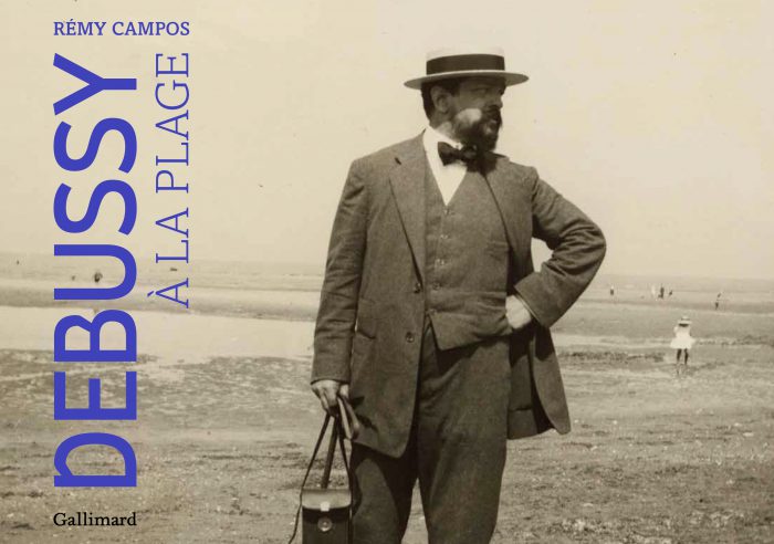 couverture du livre de Debussy à la plage de Rémy Campos