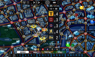 Ecran du jeu Scotland Yard