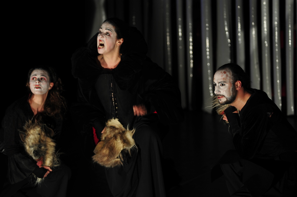 Théâtre / 2011 / Festival Printemps d'Europe 2011 / Hamm-Let - Piccola Campagnia della Magnolia / © Emile Zeizig - mascarille.com