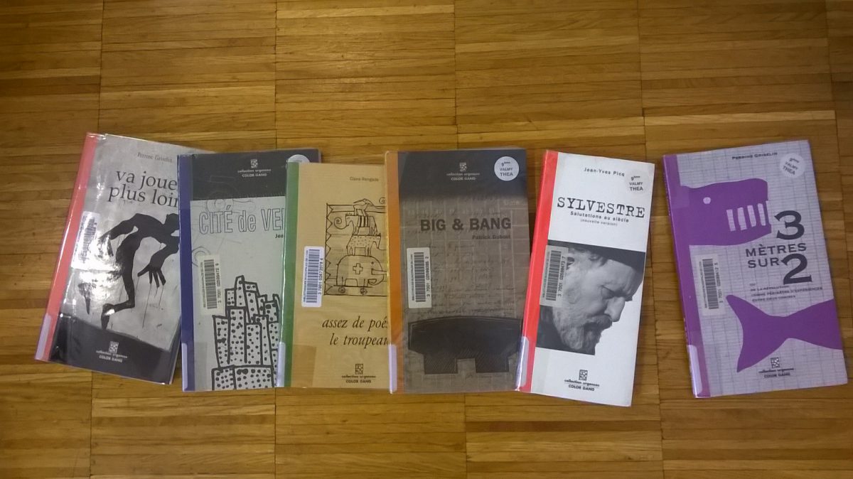 Pièces de théâtre éditées chez Color Gang
