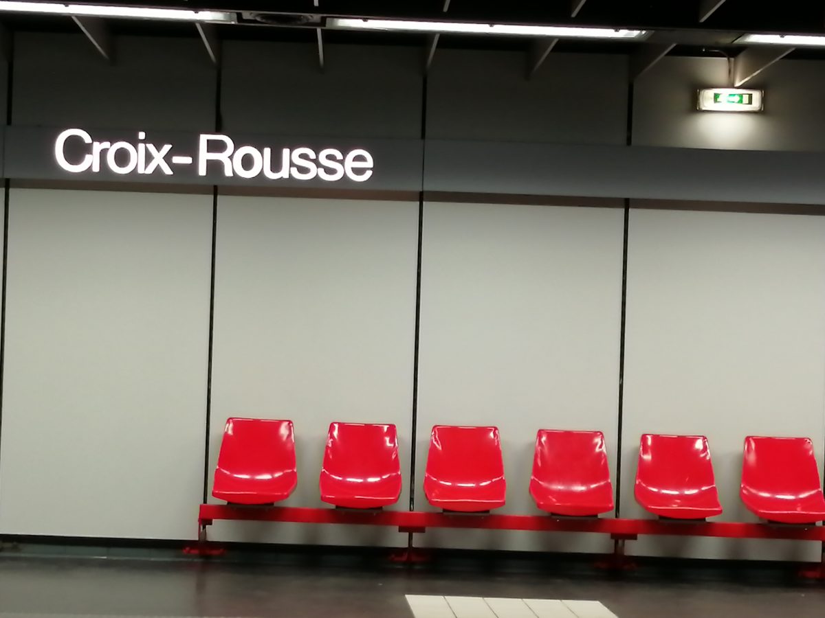 Le métro de Lyon a 45 ans L'influx