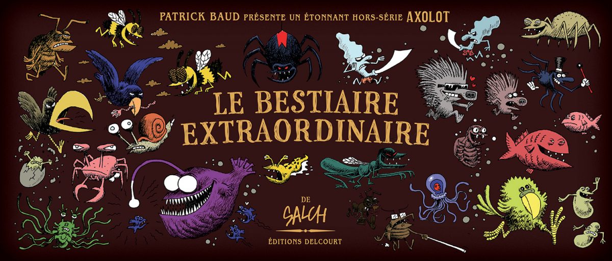 couverture du bestiaire extraordinaire