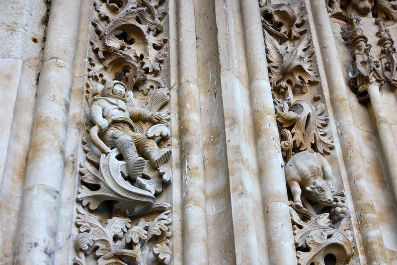 Astronaute sur la cathédrale de Salamanque
