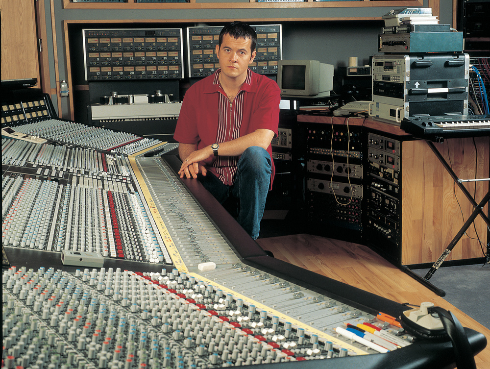 Stephen Street dans son studio