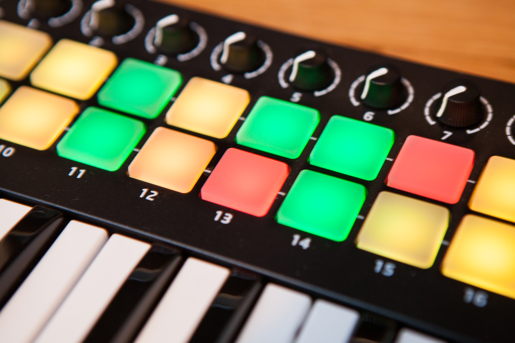 Le clavier midi L'influx