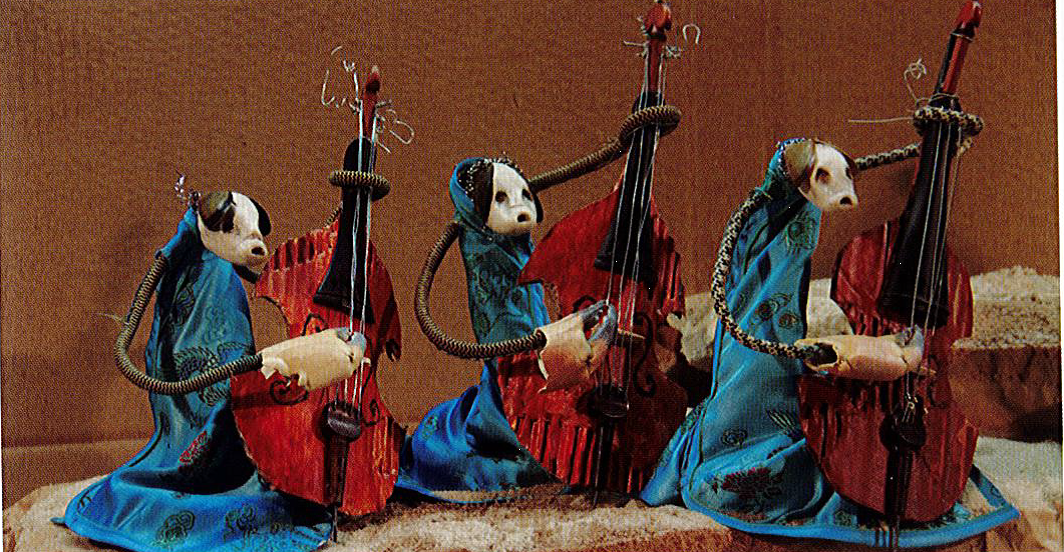figurines de musiciens