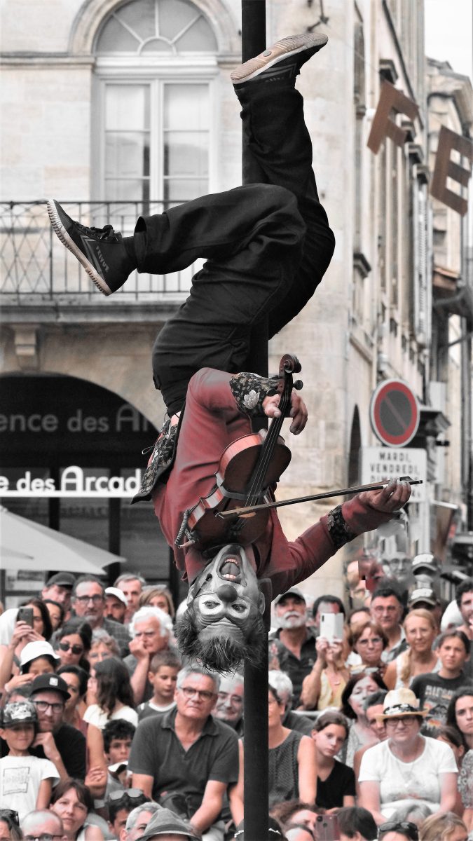 le clown de Moise Bernier au violon