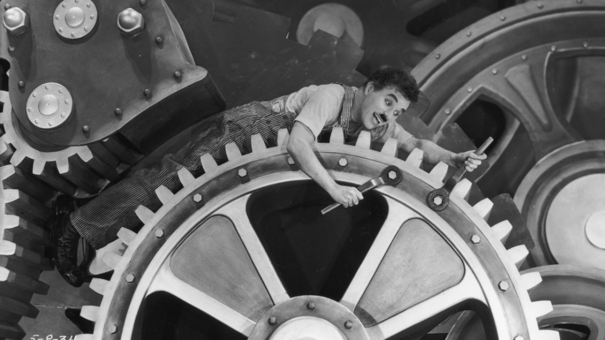 Les Temps Modernes, Charlie Chaplin