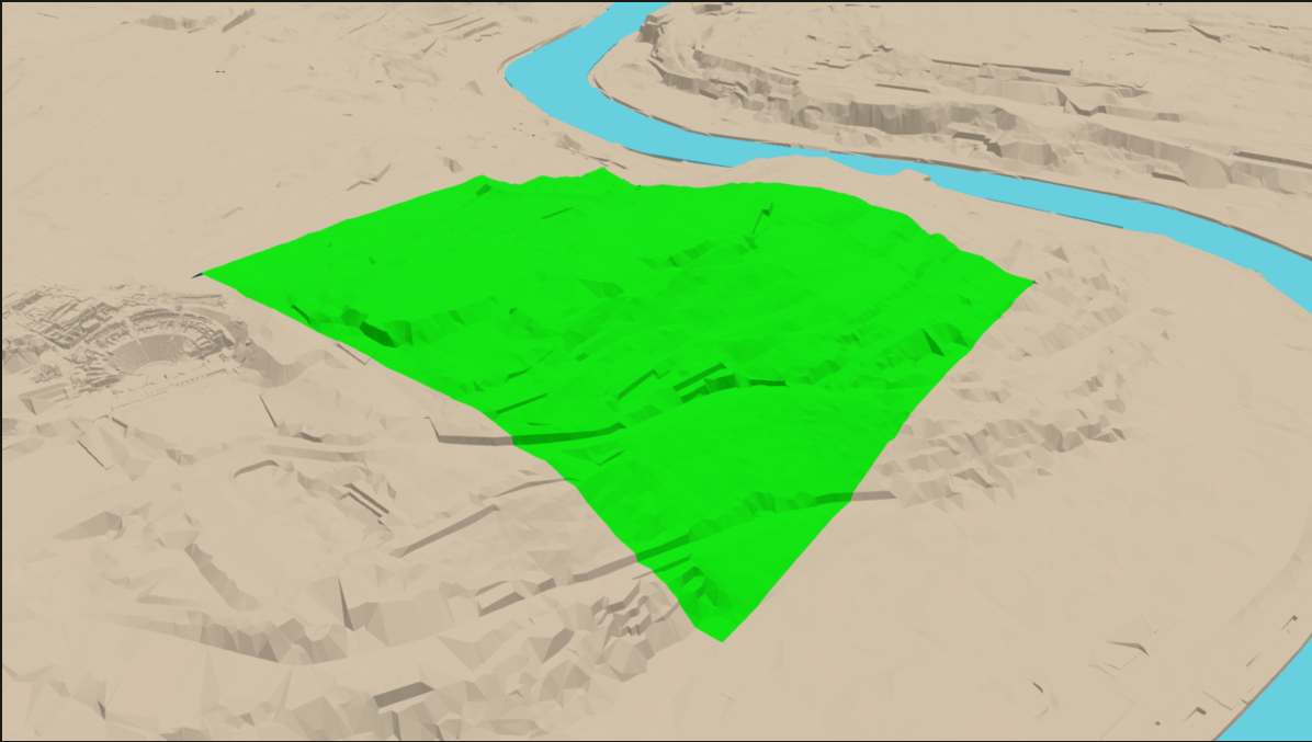Les zones escarpées ont plus de détail