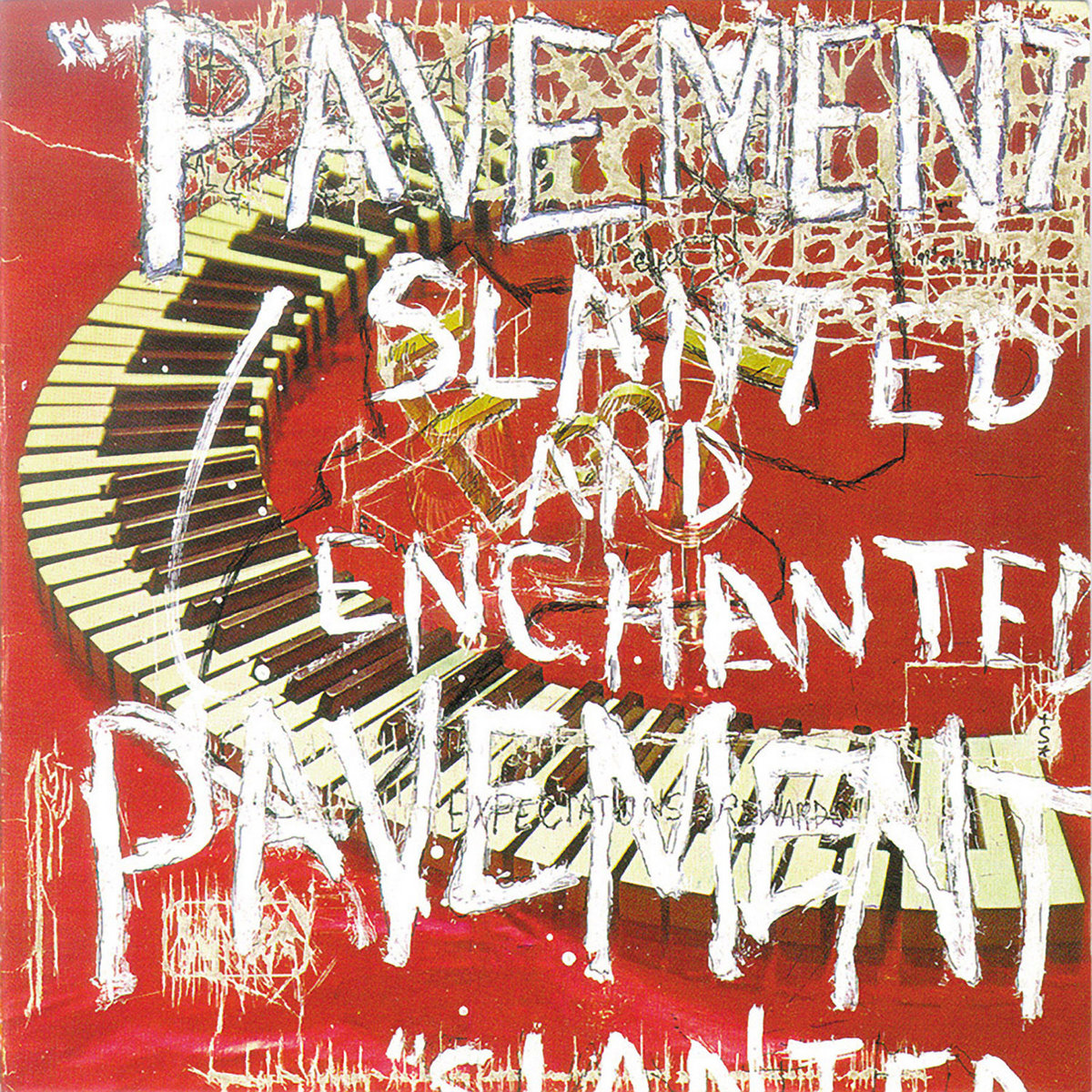 pochette de l'album intitulé Slanted and enchanted du groupe Pavement