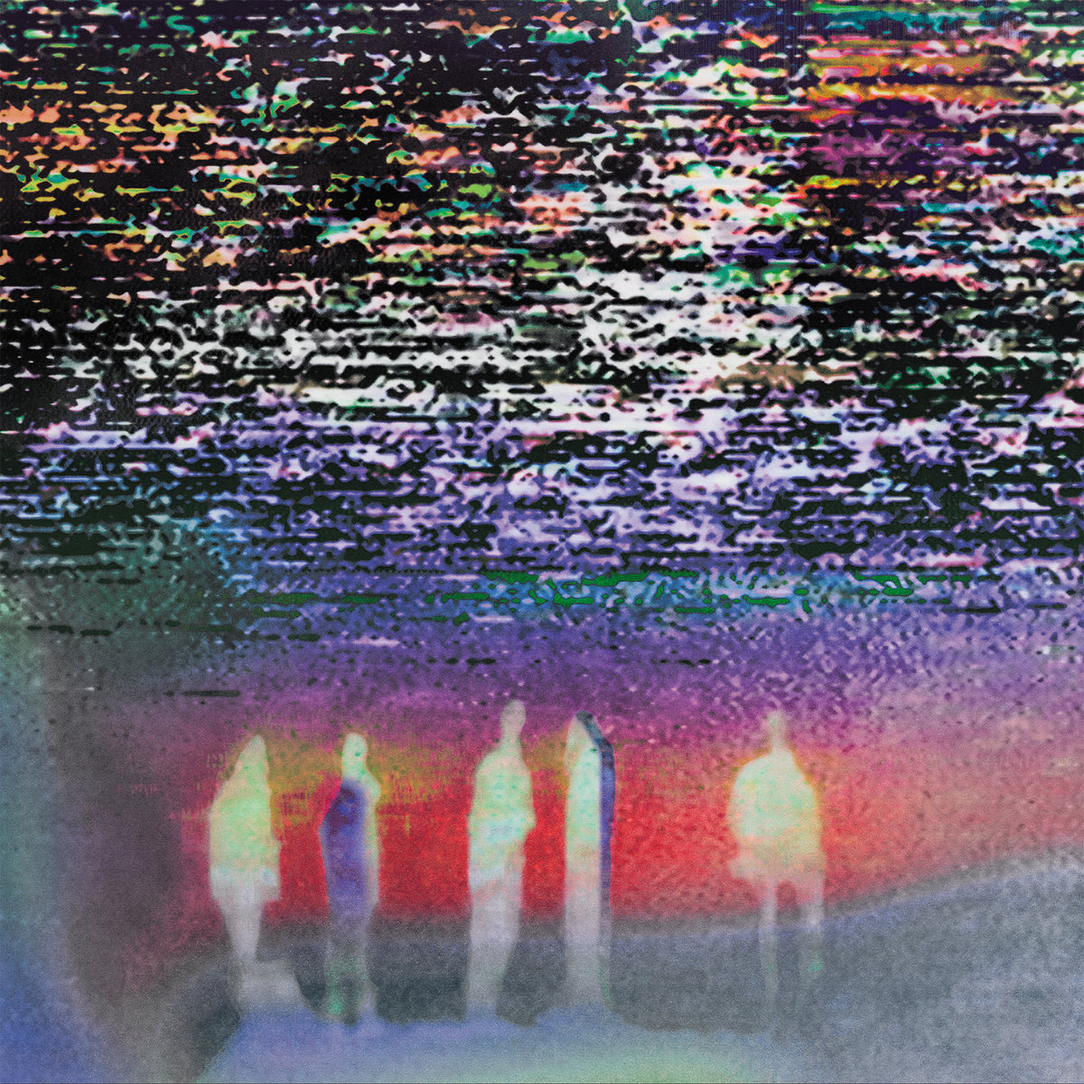 pochette de l'album intitulé We were just here du groupe nommé Just Mustard