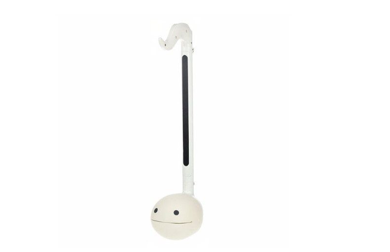 Photo d'un otamatone deluxe de couleur blanche