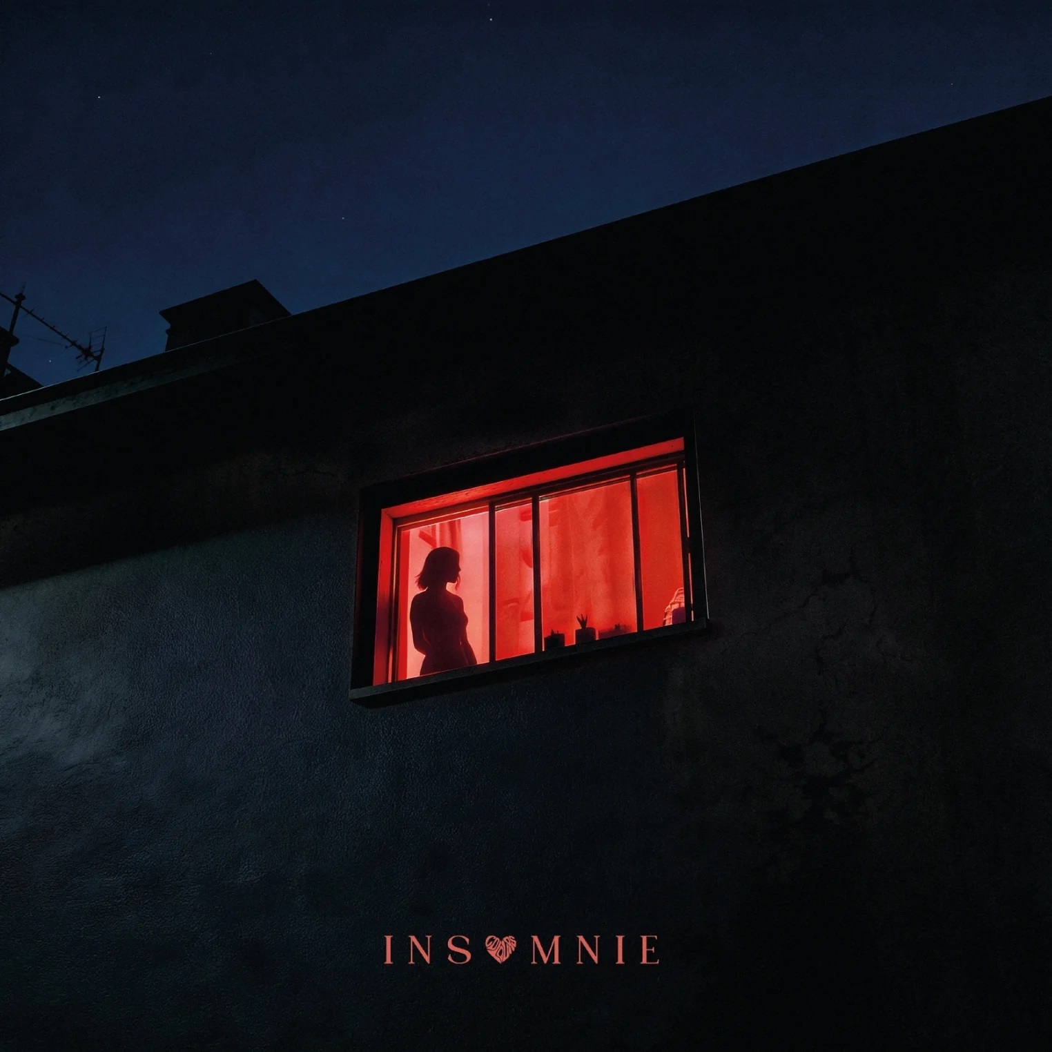 pochette de l'album intitulé Insomnie de u groupe Colours in the street